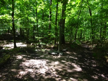  turnoff to shelter area 